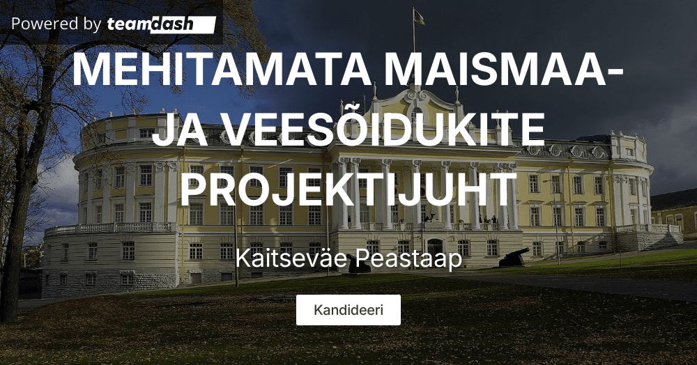 Mehitamata maismaa- ja veesõidukite projektijuht