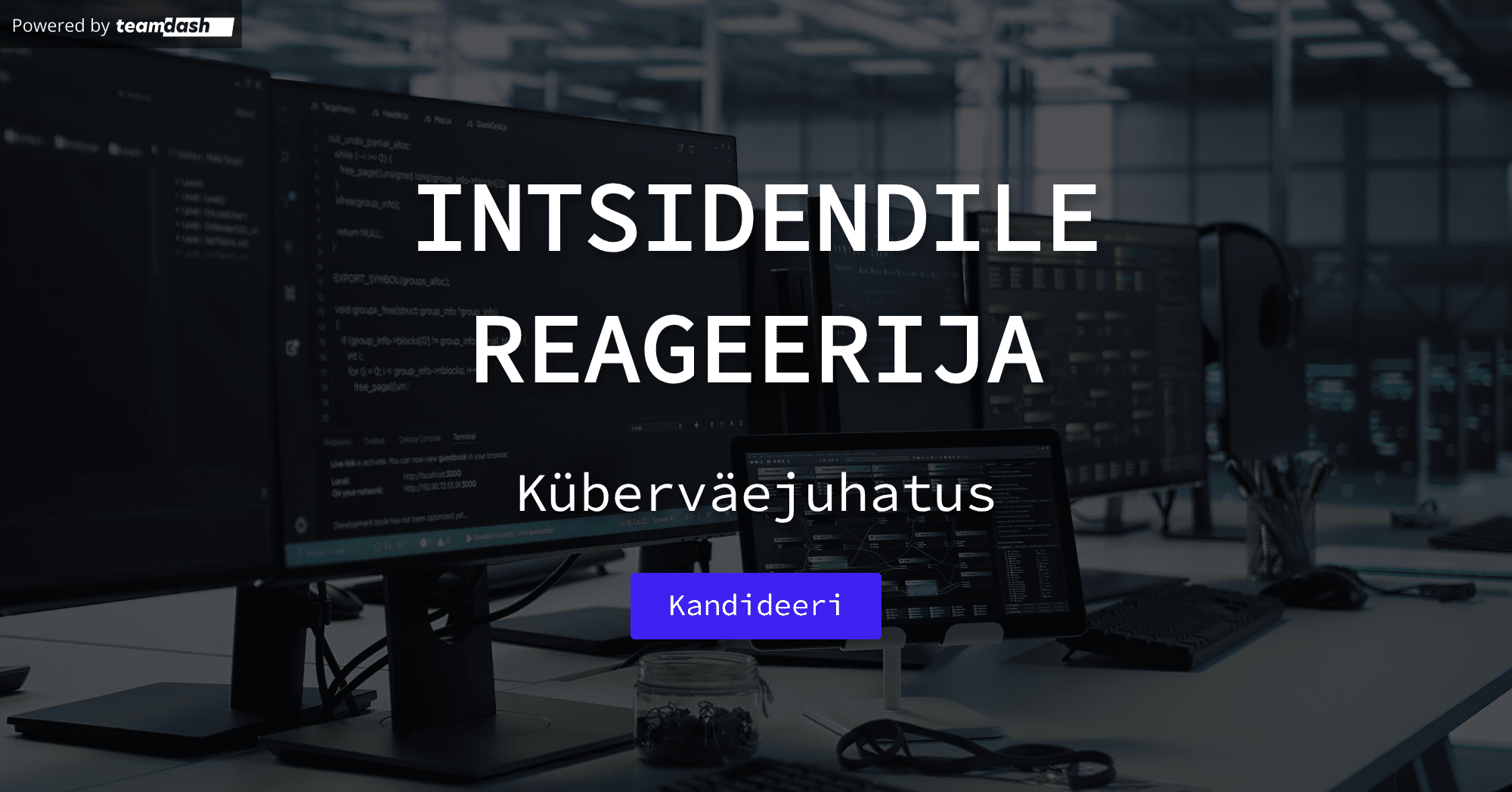 Intsidendile reageerija