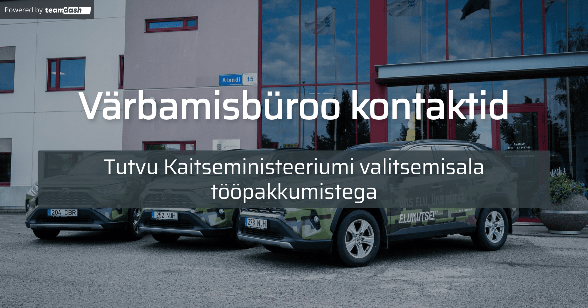 varbamisburoo kontaktid